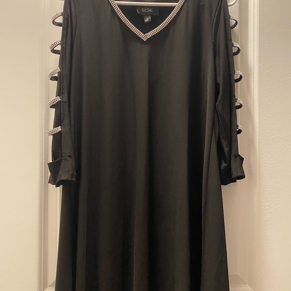 MSK BLACK DRESS SIZE S - Picture 4 of 11